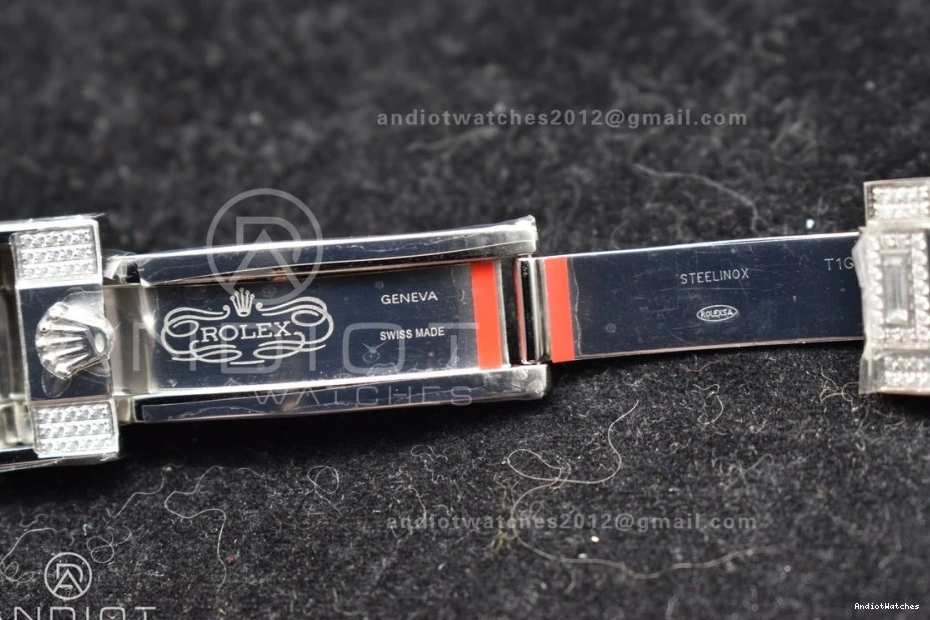 SS Submariner Dial Blue On VR Edition AMGF Best Full On Chic 1149 Diamonds 40mm Bracelet 1202